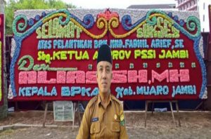 Kepala BPKAD Alias : Selamat Atas Dilantiknya Ketua Asprov PSSI Jambi