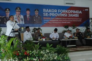 Hadiri Rakor Forkopimda se Provinsi Jambi, Ini Paparan Bupati Bungo