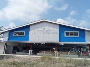 Gedung Baru Pasar Rakyat Sengeti Sepeti Tak Bertuan