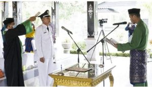 Syaripuddin Dilantik Pjs Kades Sungai Ruan Ilir