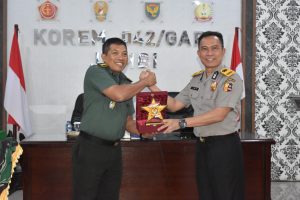 Korem 042/Gapu Terima Kunjungan Tim KKDN Sespimti Polri Dikreg ke-31 Tahun 2022