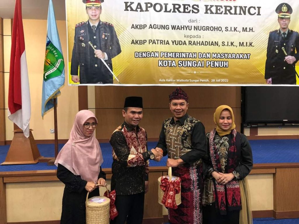 Pisah Sambut Dengan Polres Kerinci, Ketua DPRD H.Fajran Ucapkan Terima Kasih