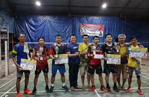 HUT Bhayangkara 76, Polsek Maro Sebo Ulu Gelar Turnamen Badminton