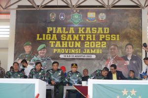 Turnamen Liga Santri PSSI Piala Kasad 2022 Zona Provinsi Jambi Resmi Digelar