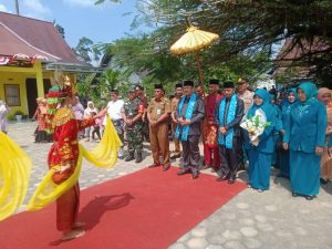 Hadiri Pelantikan Rio, Danramil Kapten Abasri Ajak Bersama Membangun Dusun