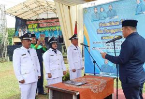 Mashuri Lantik Tiga Rio di Jujuhan Ilir, Satu Diantaranya Perempuan 