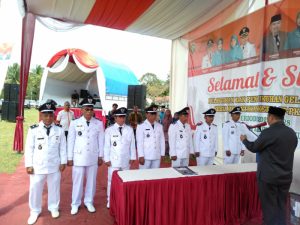 Tujuh Rio Terpilih di Limbur Lubuk Mengkuang Dilantik Bupati