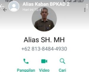 Gunakan Foto Pejabat, Pelaku Incar Korban di WhatsApp