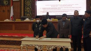 Pemprov Jambi Bersama DPRD Sepakati Ranperda Perubahan APBD Provinsi Jambi Tahun 2022