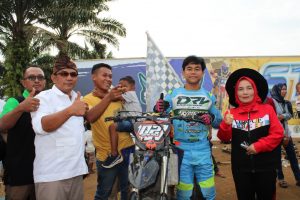 Event Motocross Piala Ketua DPRD Bungo Sukses Digelar