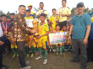 Final U-12 Tingkat SD, Taman Rajo Singkirkan Sungai Gelam Skor 1- 0