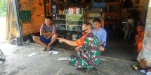 Serma Indra Motivasi Pemuda Usaha Mandiri Sesuai Profesinya