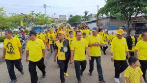 Golkar Tebo Gelar Jalan Sehat, Sejumlah Doorprize Disiapkan