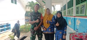 Babinsa Teguh : Banyak Orang Terjerat Hukum, Karena Salah Guna Medsos