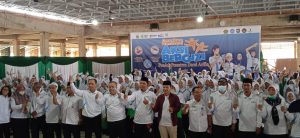 Dinkes Jambi Gelar Gerakan Nasional Aksi Bergizi kepada Ratusan Santri Ponpes Darul Arifin