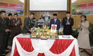 Usai Upacara, Kodim 0416 Bute Lanjut Syukuran