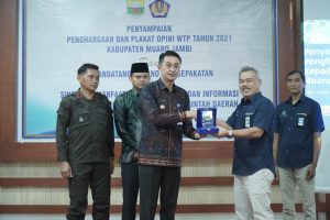 Pemkab Muaro Jambi Kembali Raih WTP dari Kemenkeu RI 