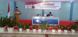 Adirozal : Sosialisasi Peraturan Perundang-Undangan Politik Tahun 2022 Ciptakan Pemilu yang LUBER