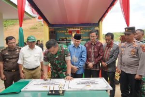 Danrem 042/Gapu Resmikan Dua Koramil di Kerinci