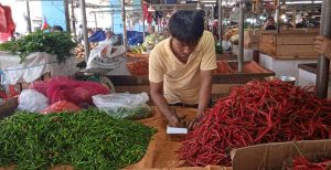 Cabai Naik Lagi Sentuh Angka Rp40 Ribu Perkilogram