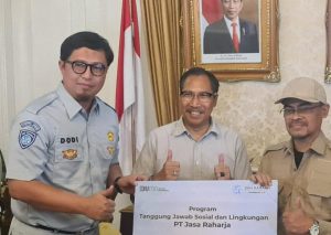 Bantuan Tanggap Darurat Bencana Cianjur Wujud Kepedulian Jasa Raharja Melalui Program TJSL