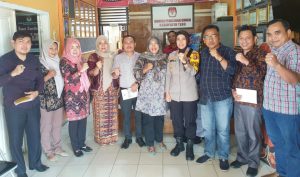Kapolres Tebo Kunker Ke KPU Tebo, Cek Kesiapan Pilkada dan Pemilu 2024