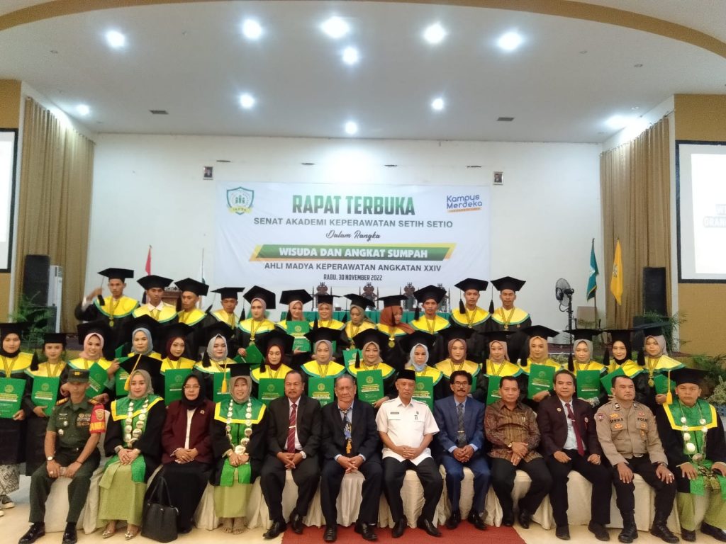 Fakultas Kesehatan IAKSS Gelar Wisuda Terakhir Nama Akper Angkatan ke 24