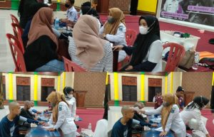 Puluhan Calon Siswa Diksar Menwa Jambi Cek Kesehatan