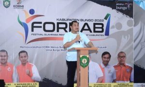 Resmi Buka Festival Olahraga dan Rekreasi Kabupaten, Ini Pesan Mashuri