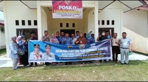 Jasa Raharja Bersama Tim Samsat Batanghari Sosialisasi di Kecamatan Bajubang