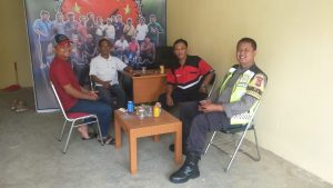 Polisi Sambangi Sekretariat Kawat di Rimbo Bujang