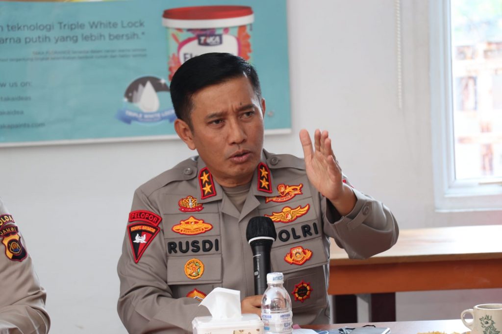 Jelang Nataru, Kapolda Jambi Rakor Lintas Sektoral