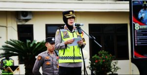 Kapolres Tebo Pimpin Apel Gelar Pasukan, Ops Lilin dan Tahun Baru 2023