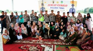 Polres Tebo Gelar Jumat Curhat Serap Aspirasi Masyarakat