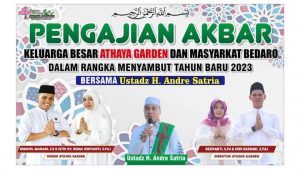 Sambut Tahun Baru 2023, Athaya Garden Gelar Pengajian Akbar di Dusun Bedaro