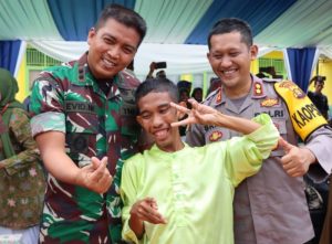 Kapolres Bungo Bersama Dandim Bute Hadiri Peringatan HDI