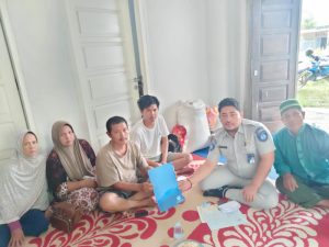Jasa Raharja Jambi Sampaikan Santunan Korban Kecelakaan Tabrak Lari di Bajuang