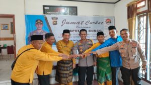Hadiri Jumat Curhat, Warga Bungo Usulkan Pembanguan Mapolsek Baru