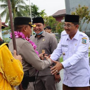 Bupati Tanjab Barat Hadiri Pisah Sambut Kapolres Tanjab Barat