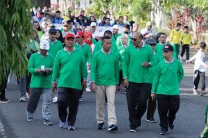Wabup Bungo, Ikuti Jalan Santai Hari Amal Bhakti Kemenag ke 77