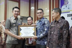 Pejabat Bupati Bachyuni Launching Penyerahan DPA-SKPD Tahun Anggaran 2023