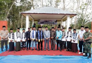 Hadiri Pengukuhan Pegawai Syara Masjid di Dusun Leban, Ini Pesan Bupati Bungo