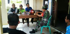 Babinsa Syafrizal Ucapkan Selamat, Mekar Kencana Menjadi Desa Definitif