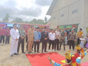 Danramil Kapten Agussari Hadiri Pelantikan Pj Kades Pemekaran