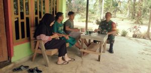 Rangkul Tokoh Masyarakat, Babinsa Badrus Ajak Wujudkan Harkamtibmas