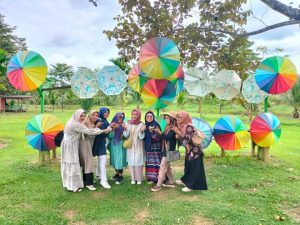 Para Kepsek SMP di Muaro Jambi Gelar Famili Gathering