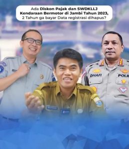 Ajak Masyarakat Jambi Bayar Pajak Kendaraan, Jasa Raharja Kasih Diskon Denda SWDKLLJ Mulai 1 Februari 2023