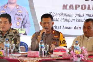 Gandeng BPN, Kapolres Bungo Permudah Warga Urus Sertifikat Tanah