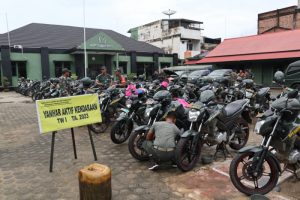 Seluruh Kendaraan Dinas Kodim Bute Dicek Oleh Denpal Jambi