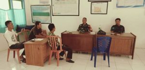 Serma Suraji Babinsa Baru Tegal Arum, Gencar Silaturrahmi Lintas Sektoral